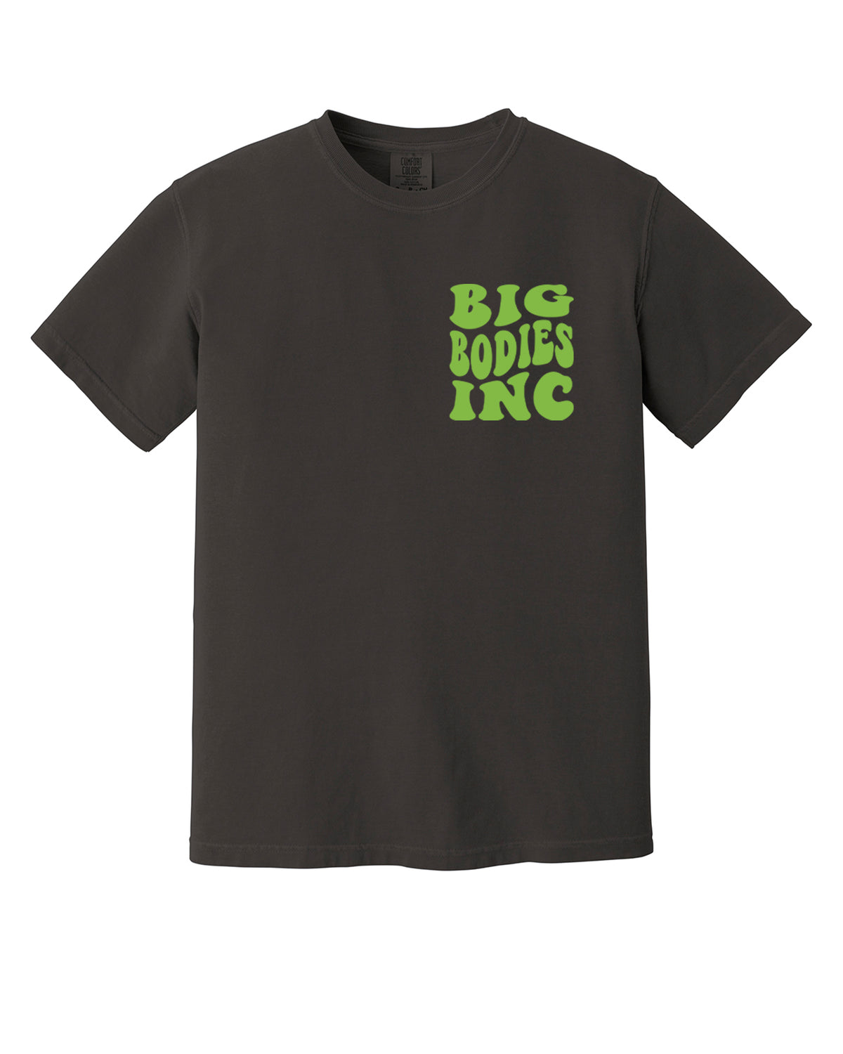 Groovy Big Bodies Inc Comfort Colors Shirts - Pepper