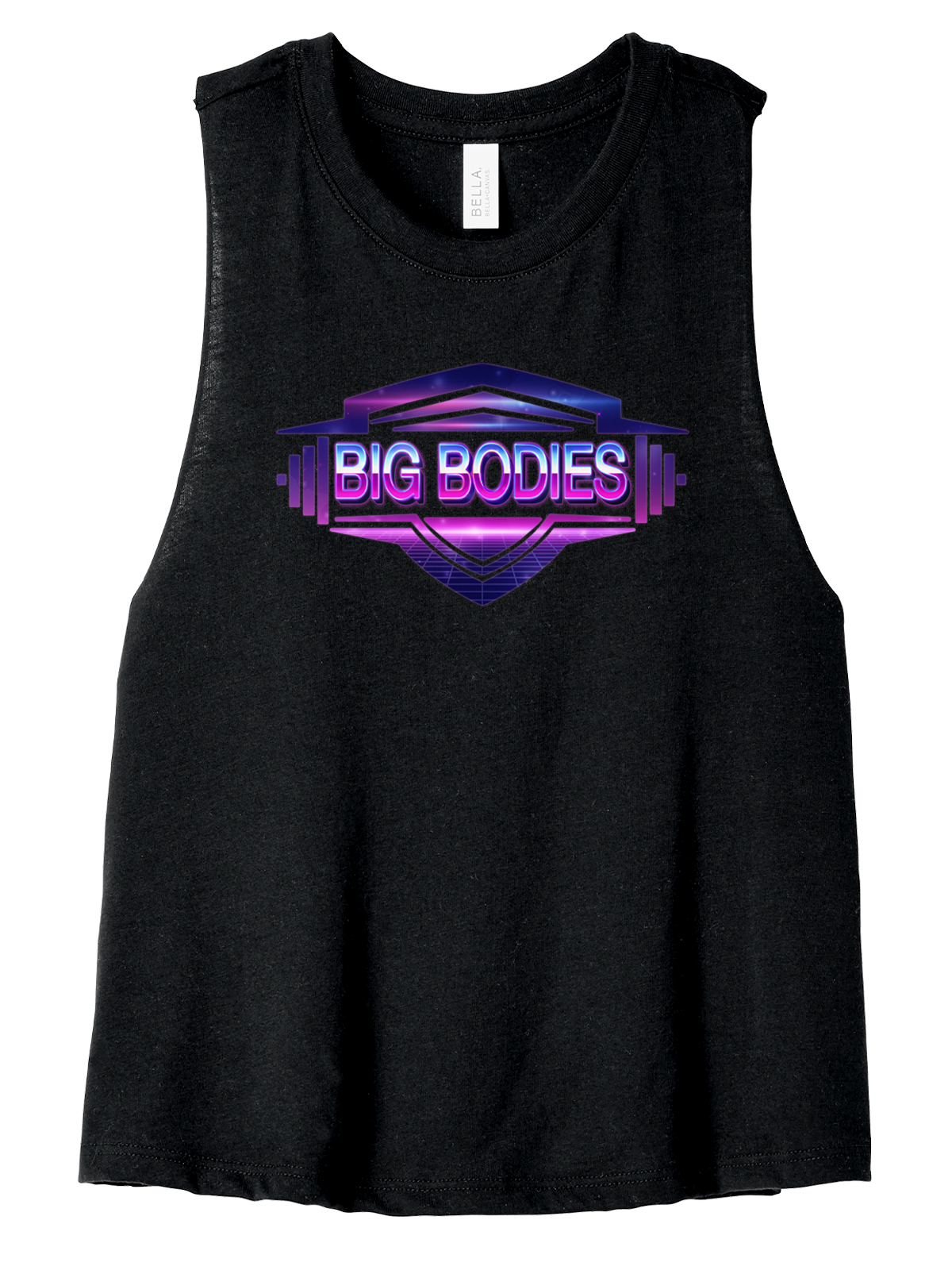 Big Bodies - Retro Crop Tank