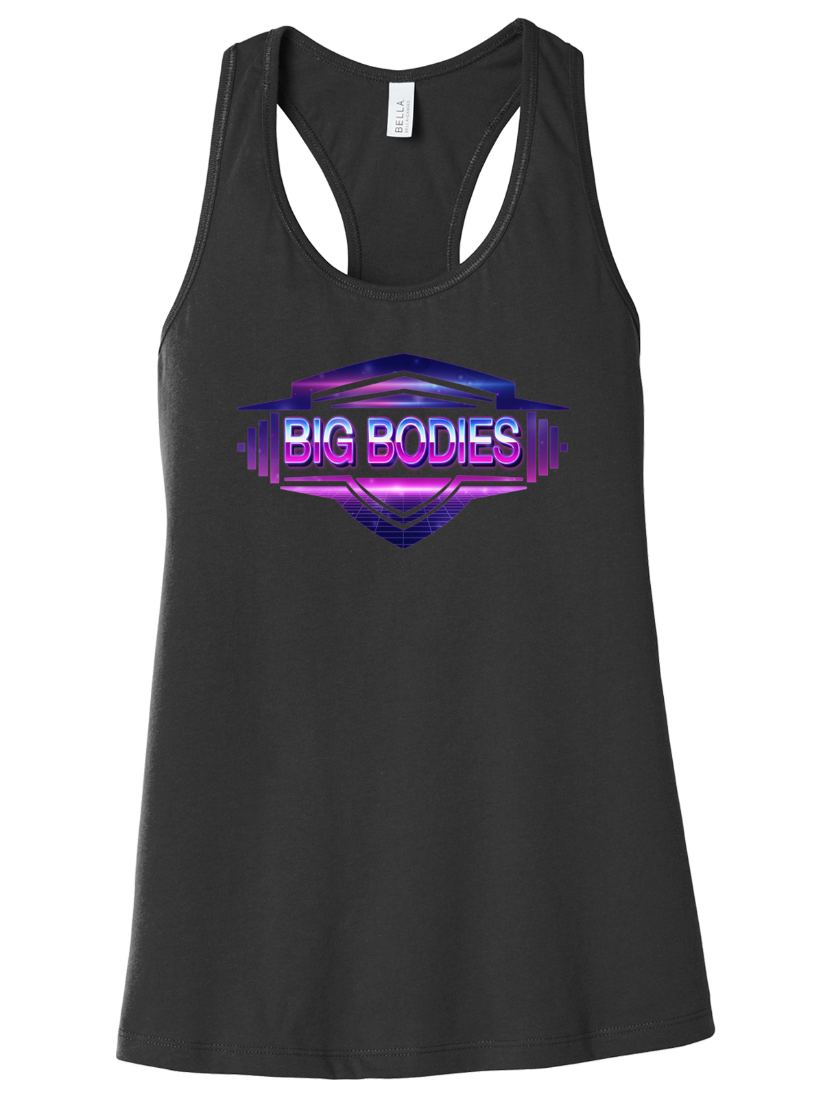 Big Bodies - Retro Racerback Tank